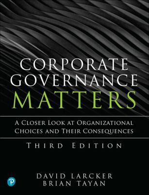 Corporate Governance Matters cover